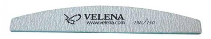 Пилочка для ногтей VELENA Zebra Полумесяц 150/150 Пилочка для ногтей VELENA Zebra Полумесяц 150/150